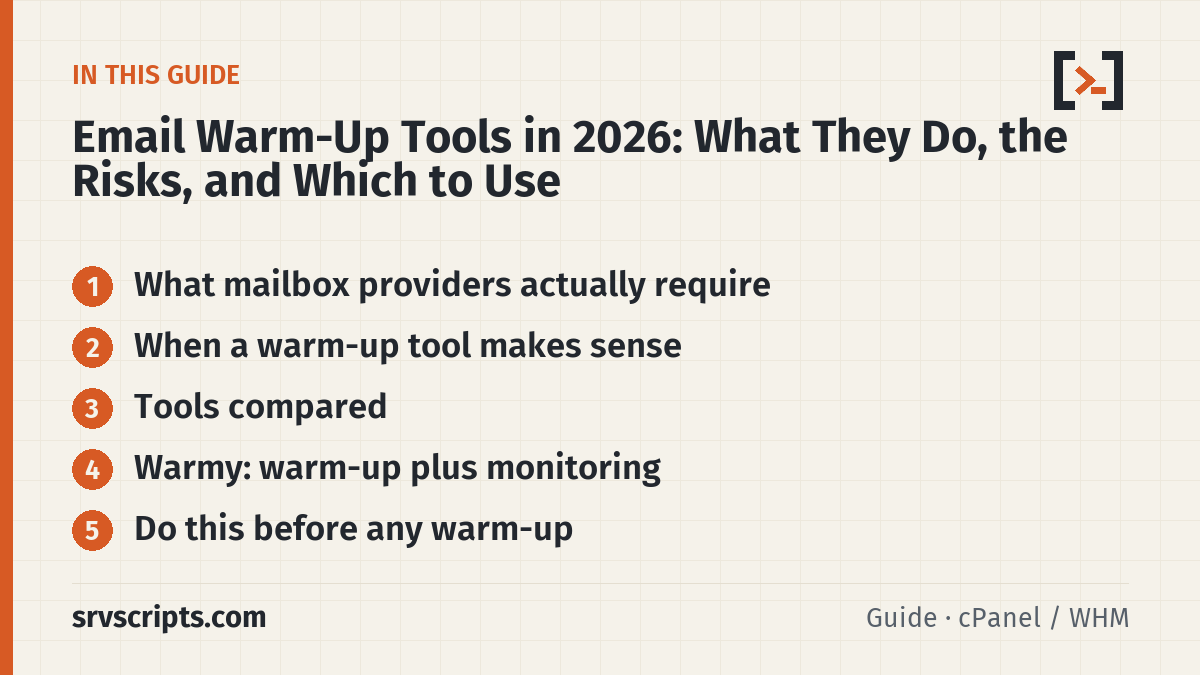 Email Warm-Up Tools – what this guide covers