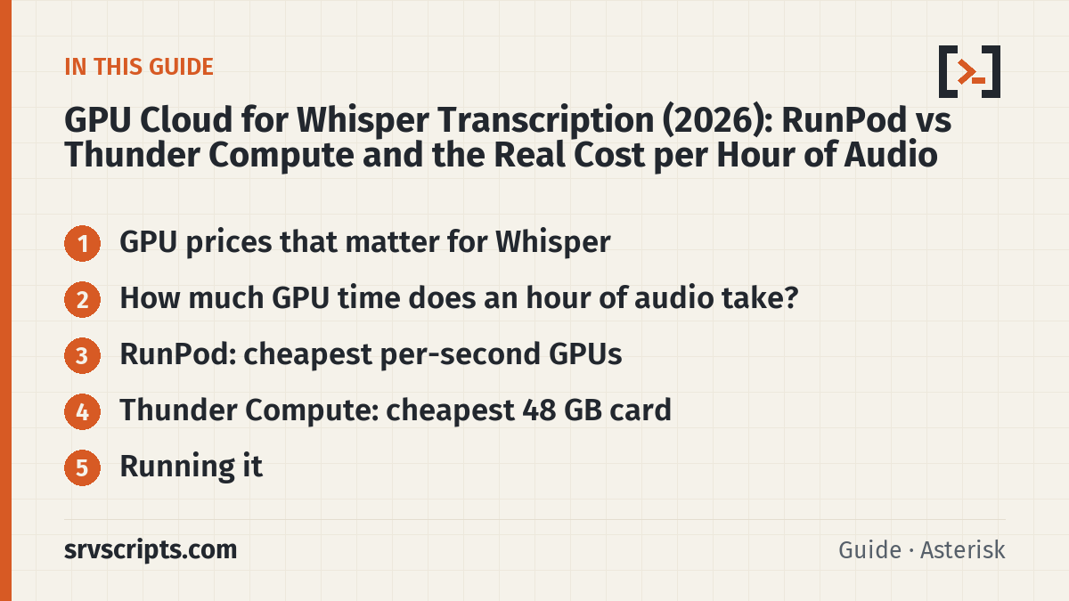 GPU Cloud – what this guide covers