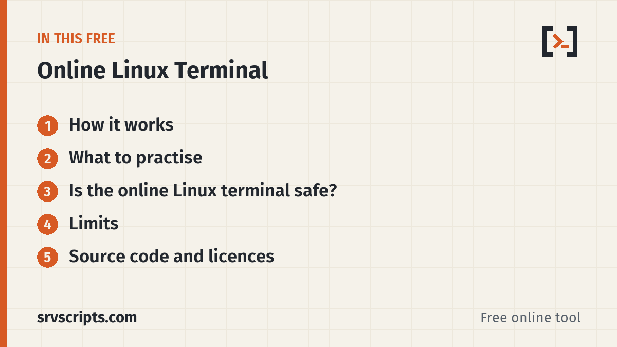 Linux Terminal – what this tool covers